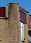 Siermetselwerk (schoorsteen?)
<br/>
Marcel Westhoff, 2019-09-01